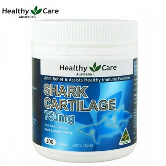Healthy Care 鲨鱼软骨素750mg 200粒 Healthy Care 鲨鱼软骨素750mg 200粒